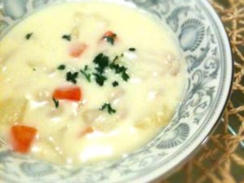 小麦粉を牛乳に溶かして失敗なし*簡単時短のシチュー